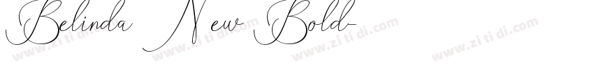 Belinda New Bold字体转换